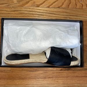 Chanel espadrilles lamb skin
